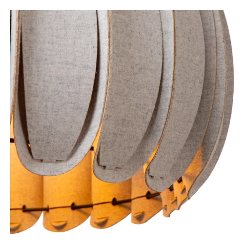 Lucide SPENCER - Hanglamp - Ø 30 cm - 1xE27 - Grijs - detail 1